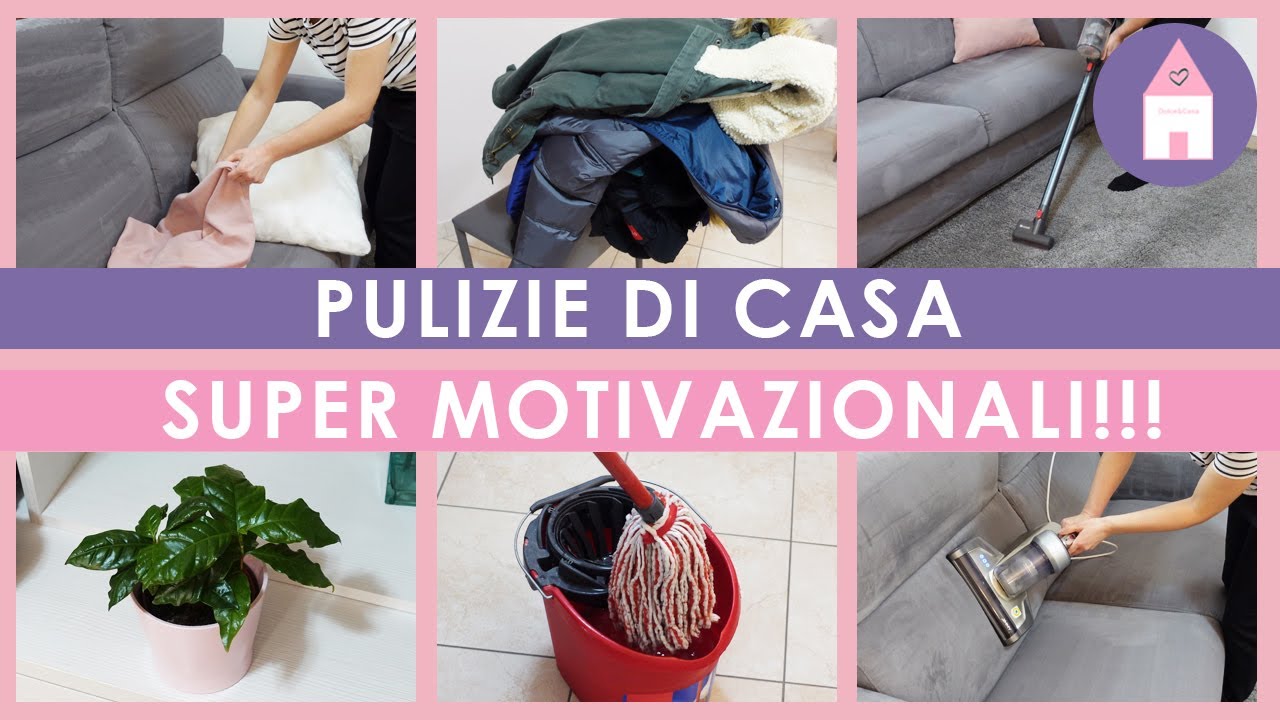 PULIZIE MOTIVAZIONALI DI CASA  | CLEAN WITH ME | PULIZIE DI CASA | 2022