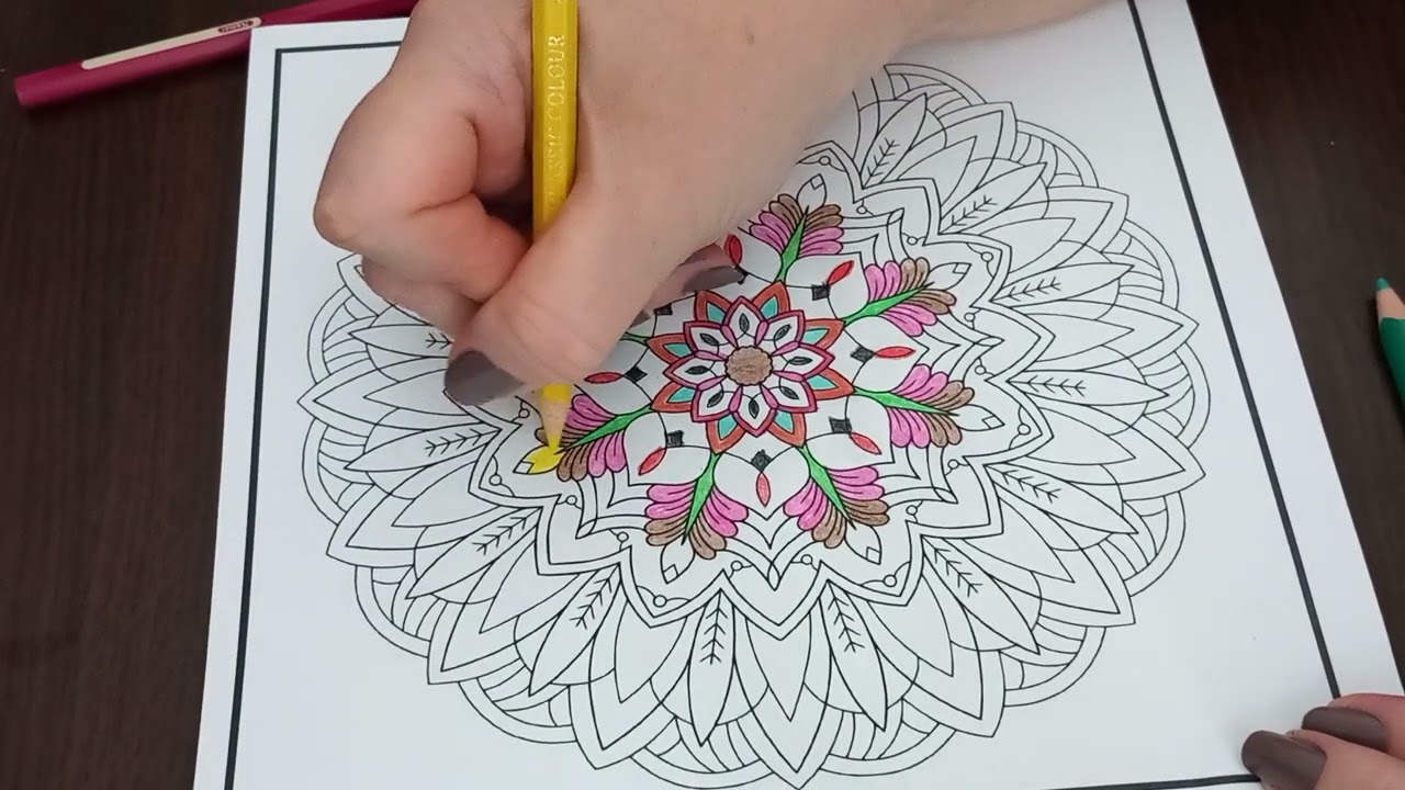 ASMR Mandala Coloring Book for Adults 4