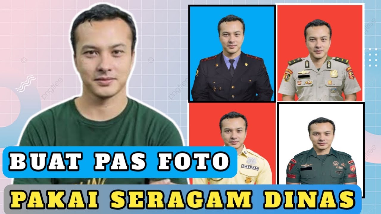 Cara Edit Foto Pakai Seragam Dinas ~ Cara Edit Foto Di Hp