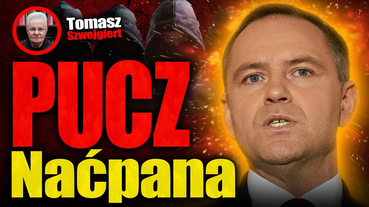 Pucz Naćpana. Nawrocki obiecuje udział w wojnie USA bez rzadu i Sejmu. Tomasz Szwejgiert, Jan Piński