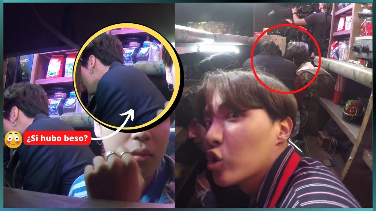 ¿Realmente fue un beso? Taekook / Análisis del beso en el Set de Friends