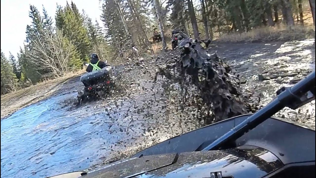 Quadding in Bruderheim, Alberta.