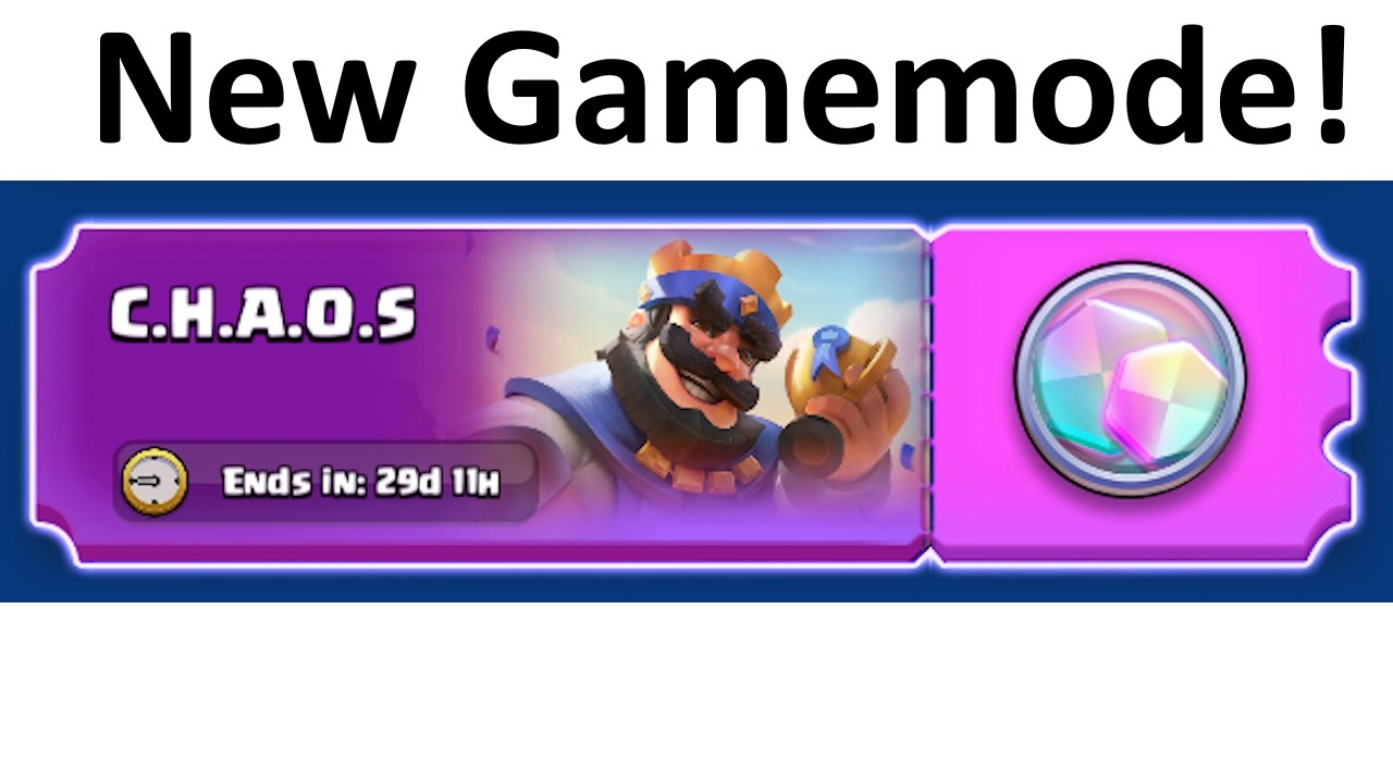 Playing the New Chaos Mode in Clash Royale! Ridiculous but Fun!