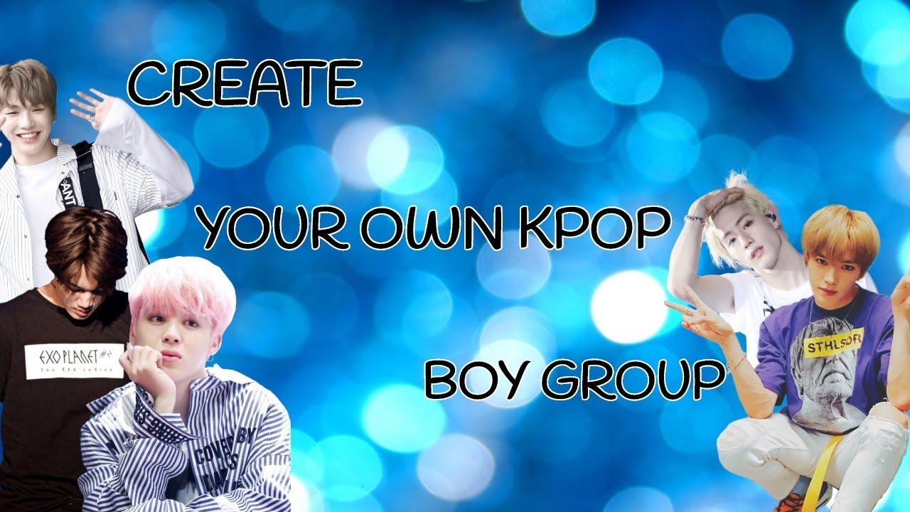 Create Your Own Kpop Boy Group