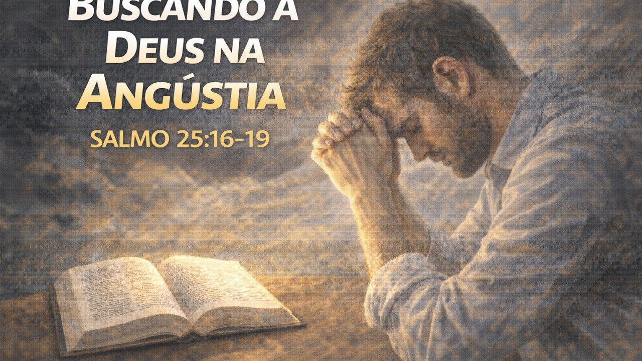 CANAL MEDITAÇÕES BÍBLICAS - BUSCANDO A DEUS NA ANGUSTIA. SALMO 25:16-19.