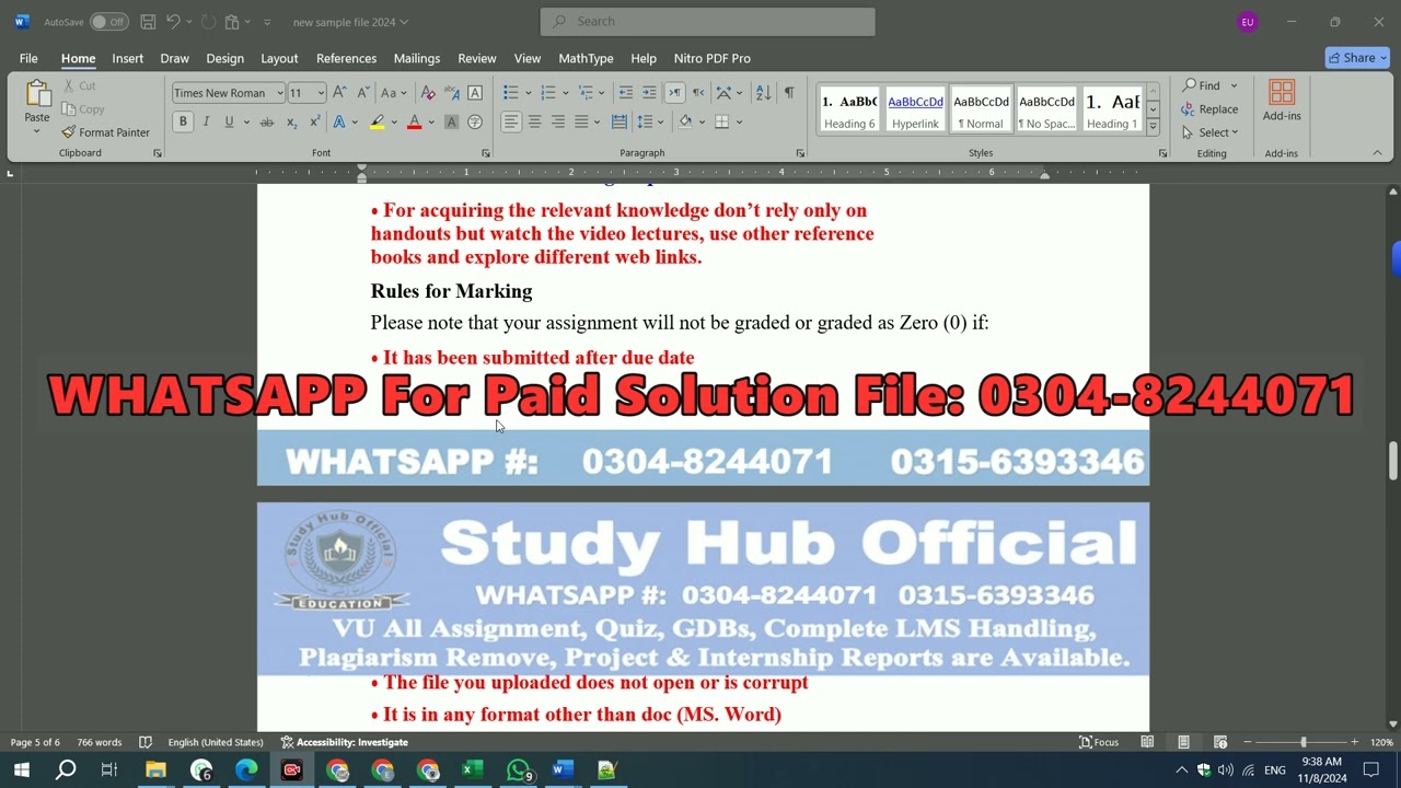 PSY511 Assignment 1 100% Correct Solution Fall 2024, PSY511 Assignment 1 Solution 2024