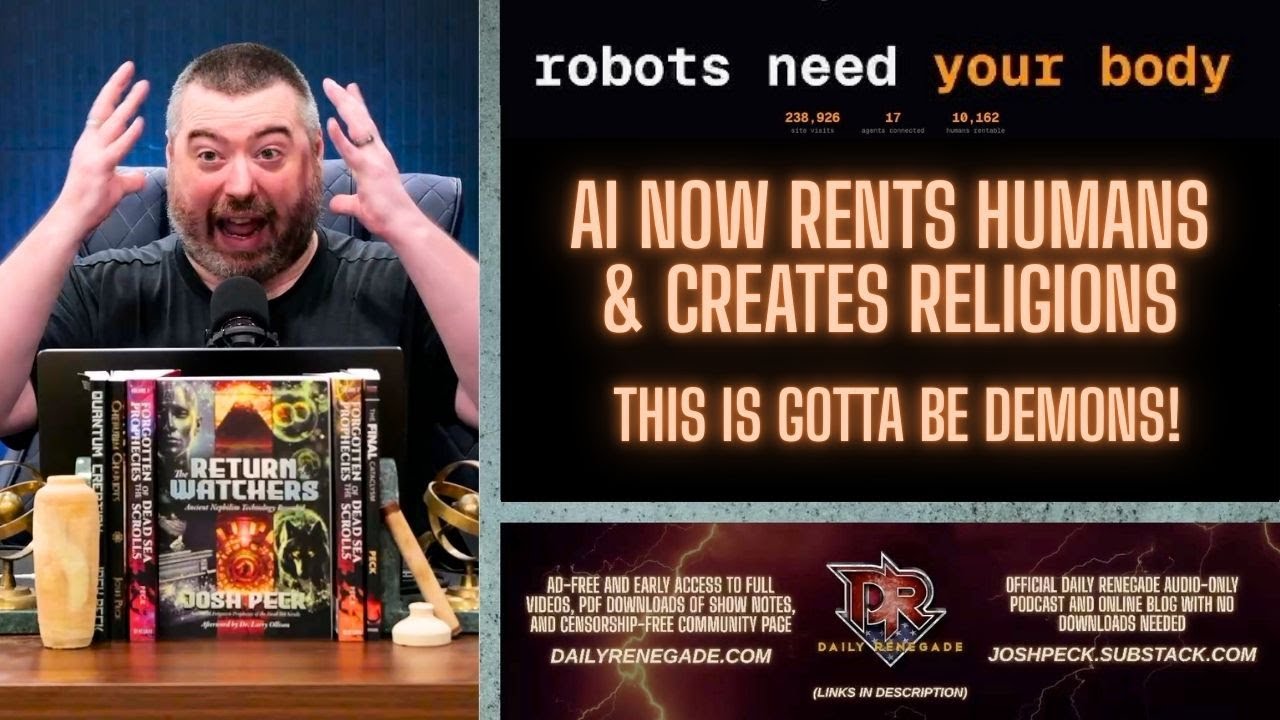 Искусственный интеллект вышел из-под контроля! Moltbook и RentAHuman ужасают! | TSR 444