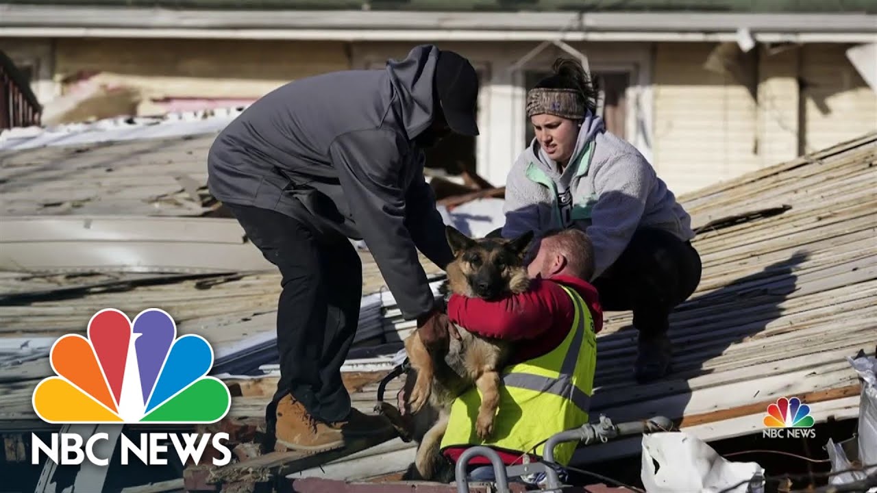 Heroes Risk Their Lives To Help With Tornado Recovery Efforts
