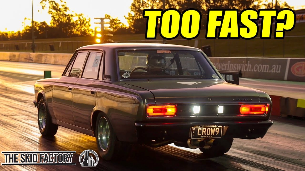 Blown 7.5L Big Block vs Drag Challenge - The Skid Factory