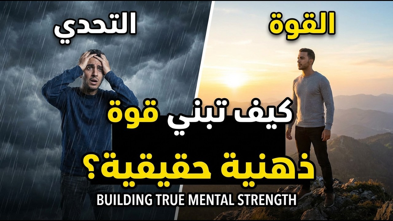 6️⃣ من التشتّت إلى الصلابة: نظام القوة الذهنية في أربعة أركان