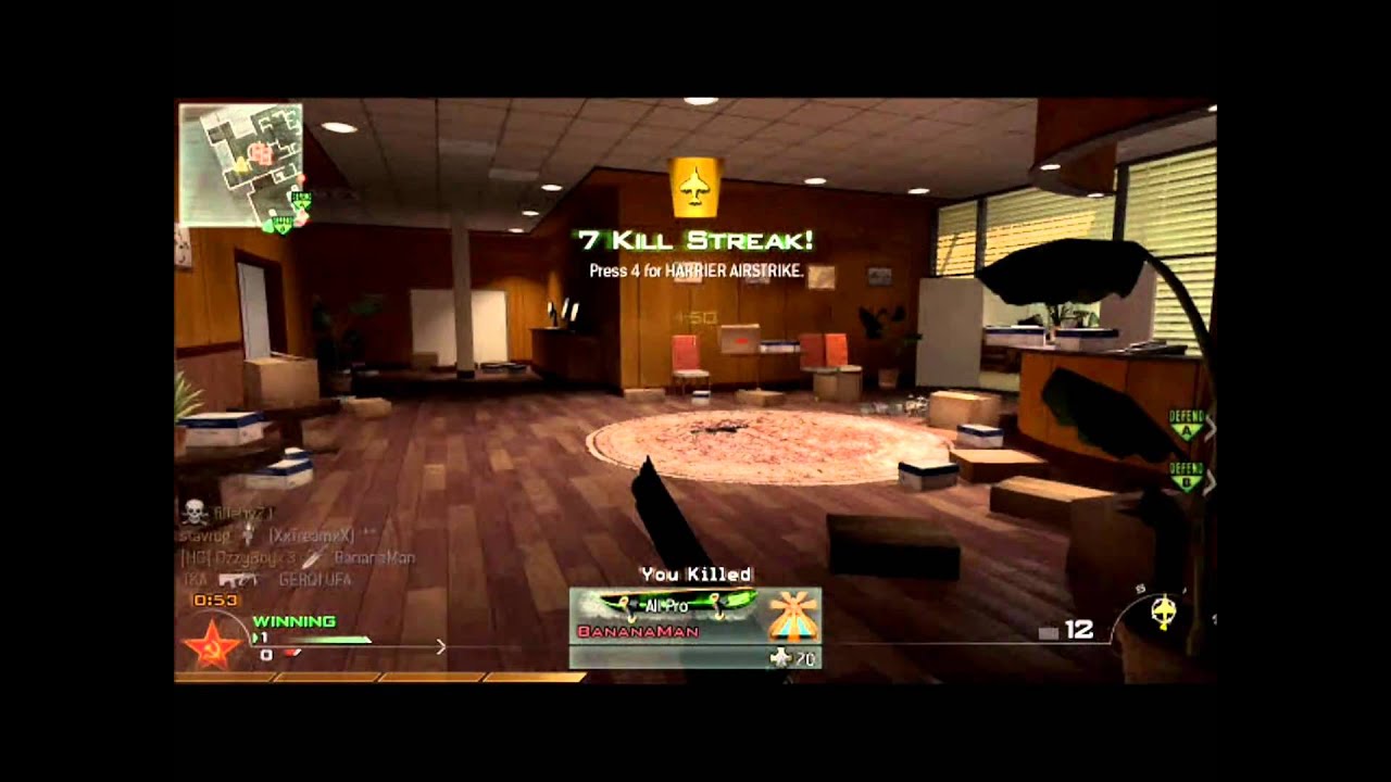MW2 Knife Rage to ChopperGunner!