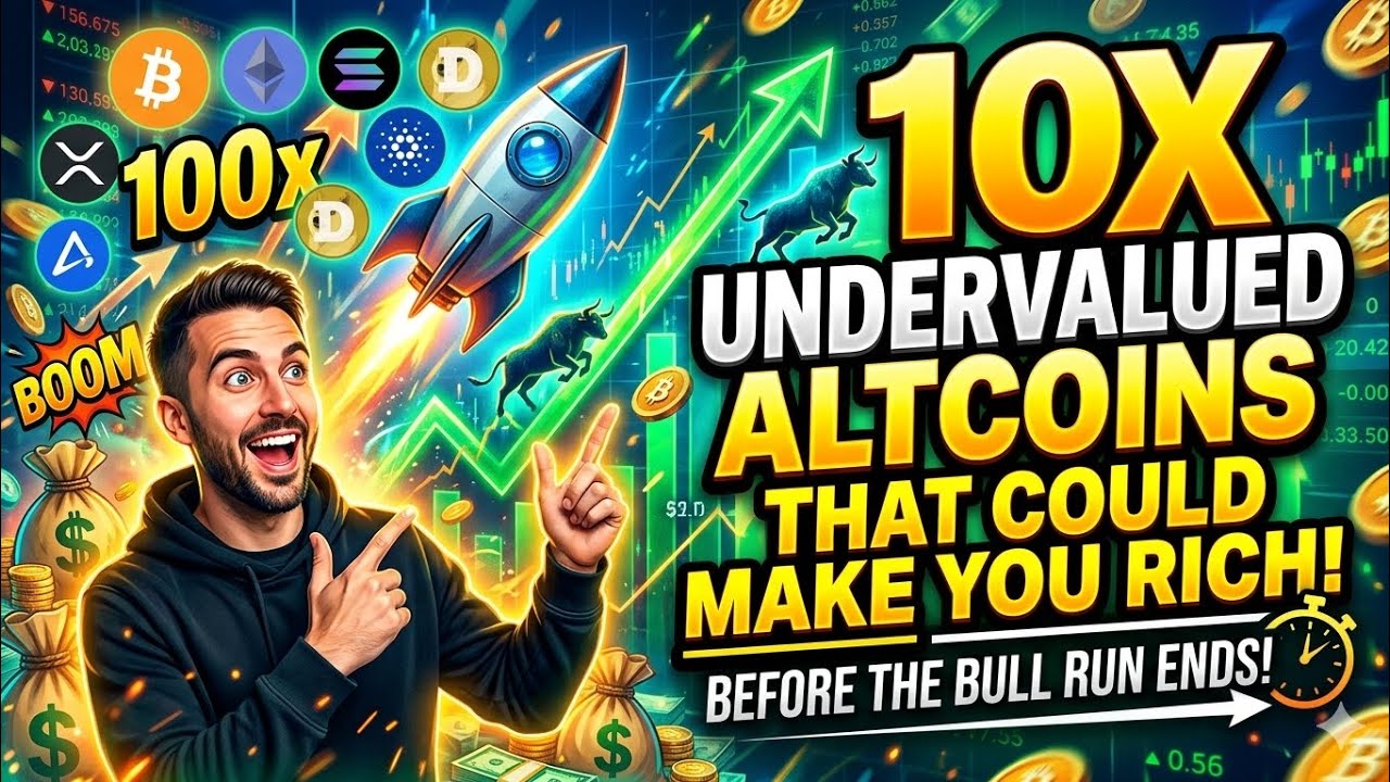 10 Undervalued Altcoins That Could Make You Rich Before the Bull Run Ends!