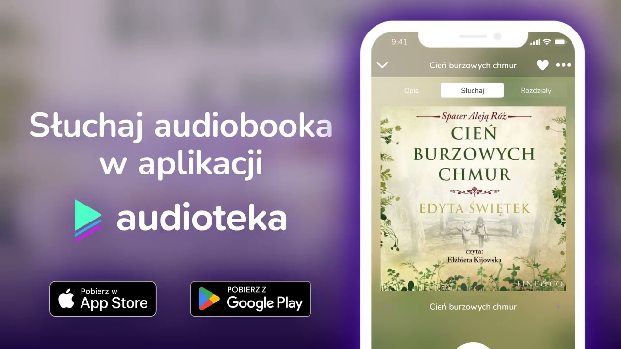Cień burzowych chmur - audiobook |  Edyta Świętek (czyta Elżbieta Kijowska)