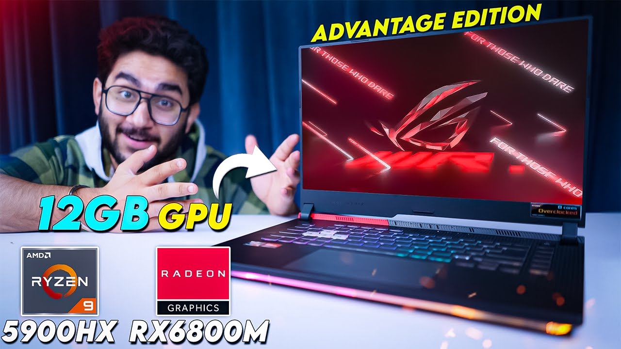 Hardcore Gaming Laptop With 12GB Graphics Card | Asus ROG Strix G15 Advantage Edition