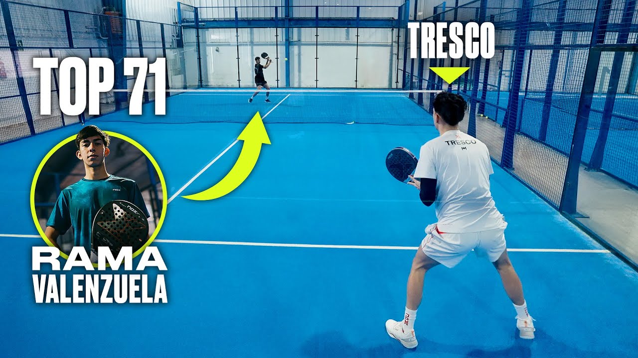 ¡ME ENFRENTO a la MAYOR PROMESA de ARGENTINA! 🇦🇷🎾 - Rama Valenzuela vs Tresco