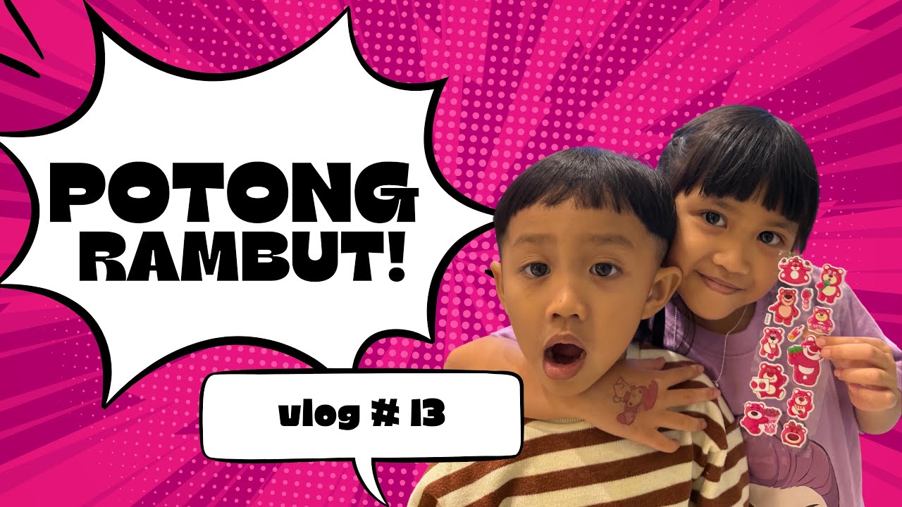 AKHIRNYA! 🎉 ZIDAN POTONG RAMBUT SETELAH LAMA DITUNGGU 😍 #YURAZIDANVLOG