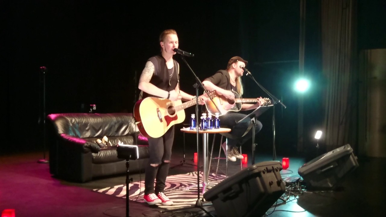 Prisoners in paradise(Europe)  An acoustic night with Erik & Magnus from Eclipse