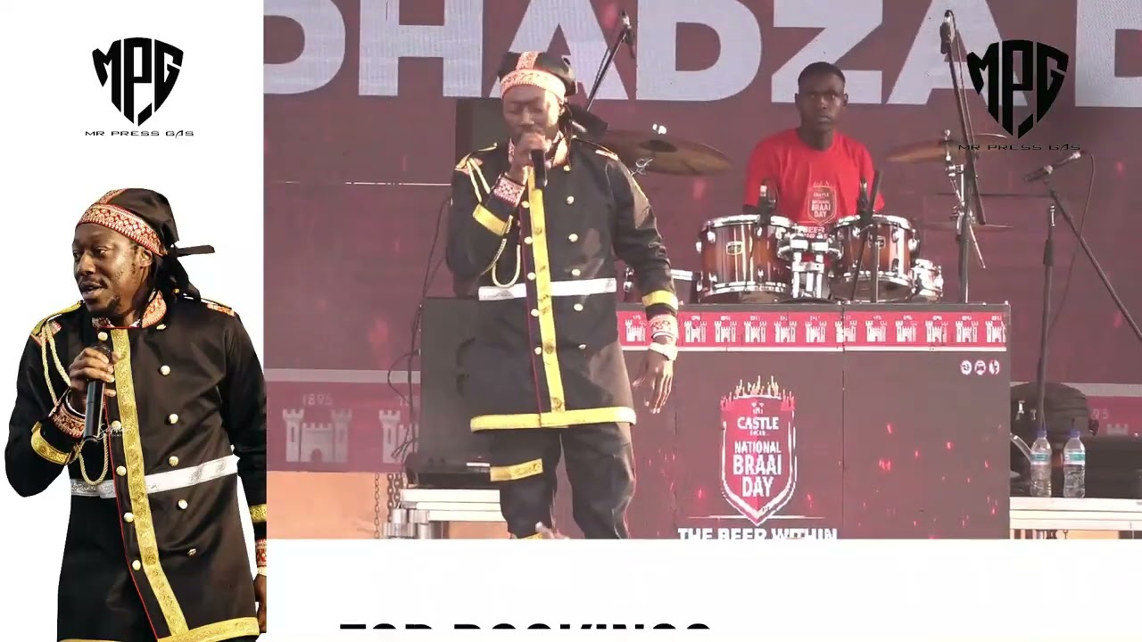 Dhadza D MPG Live @ Castle Braai Festival [CHAAAAAAARRRGGGYYYY]