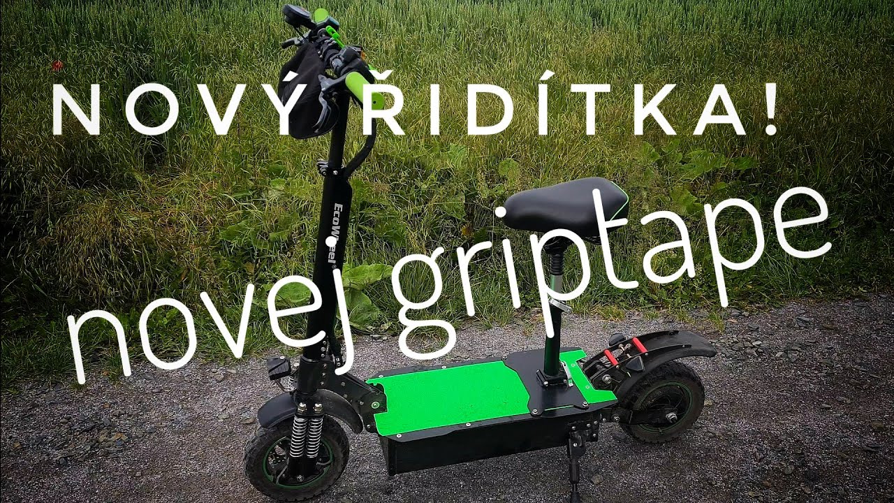 Ecowheel ER25- výměna řidítek a griptape na elektrokoloběžce