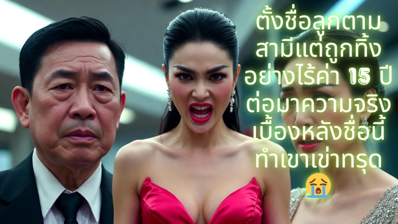 ตั้งชื่อลูกตามสามีแต่ถูกทิ้งอย่างไร้ค่า 15 ปีต่อมาความจริงเบื้องหลังชื่อนี้ทำเขาเข่าทรุด 😭