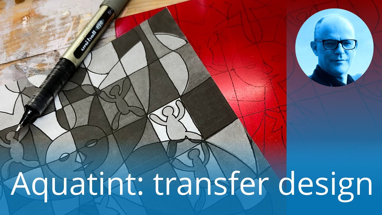 INTAGLIO PROCESS: how to transfer drawing to hard ground