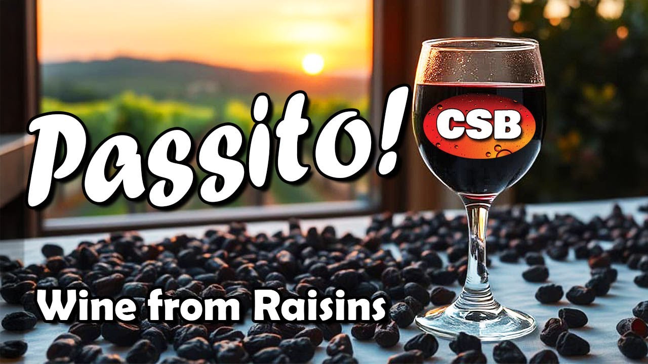 How We Made Passito: Italian Style Raisin Wine