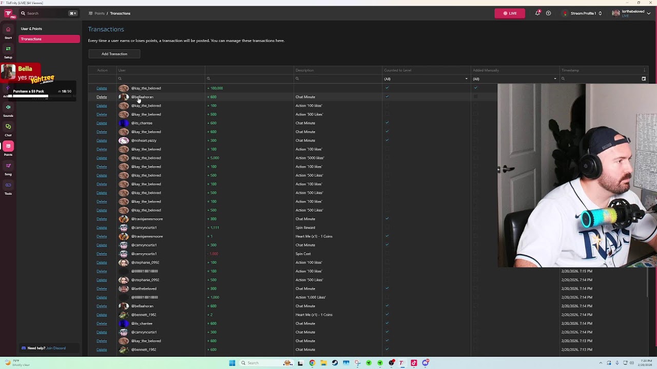 Welcome To The Greatest Live Stream!