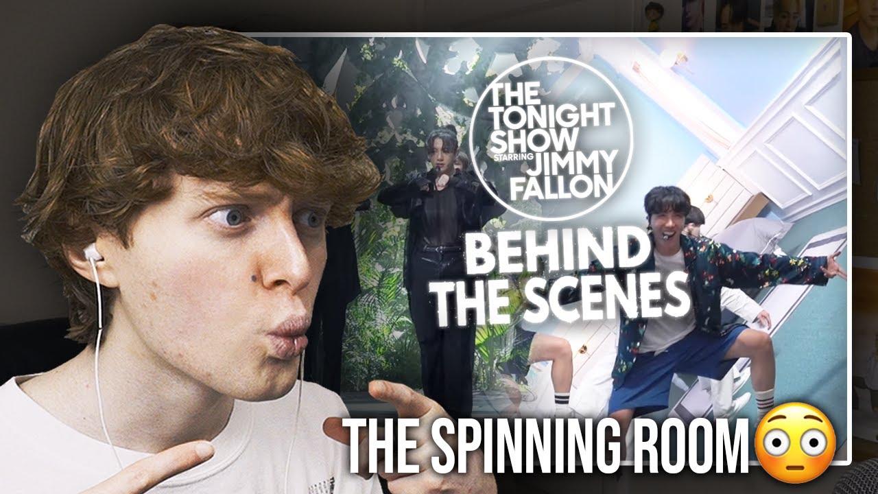 THE SPINNING ROOM.. (Behind The Scenes of BTS Week on Jimmy Fallon's Tonight Show | Reaction/Review)