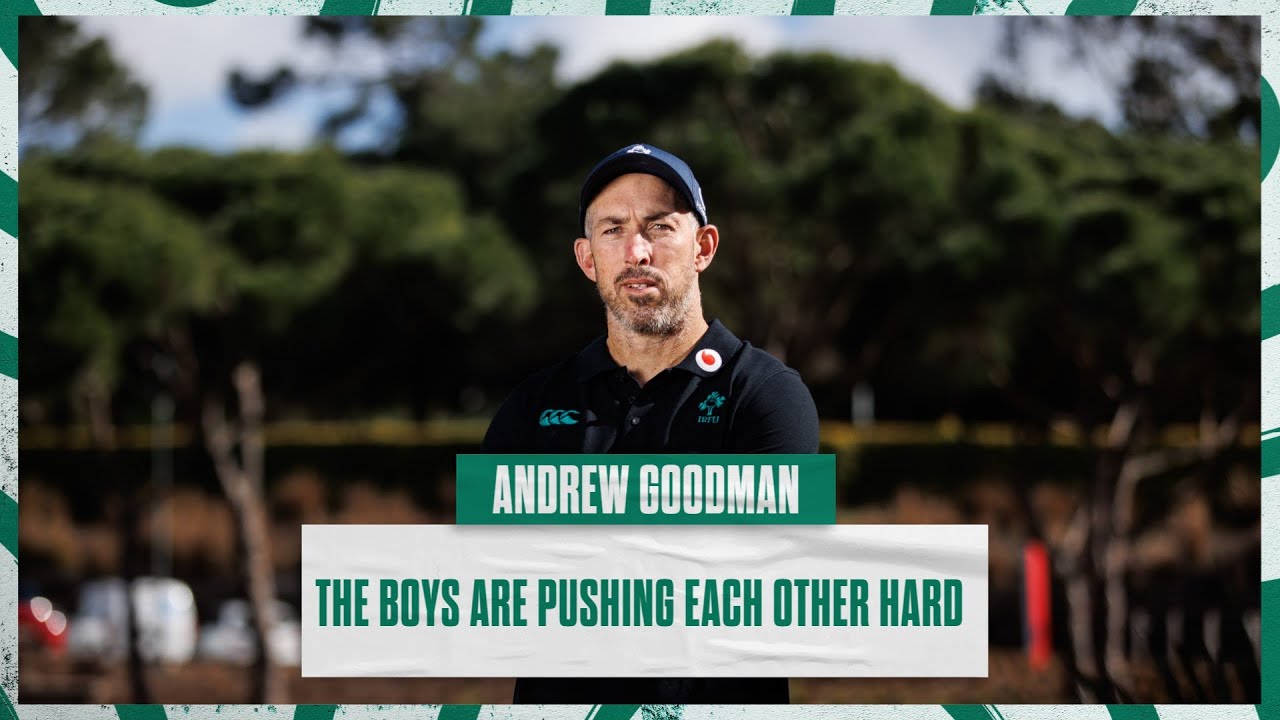The Boys Are Pushing Each Other Hard - Andrew Goodman