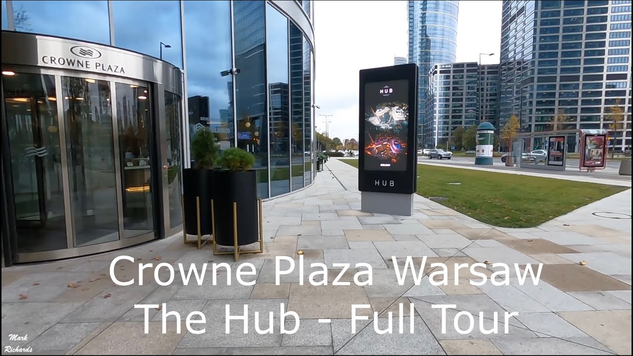 CROWNE PLAZA Warsaw The Hub Review: Modern Room & BEST Club Lounge Tour