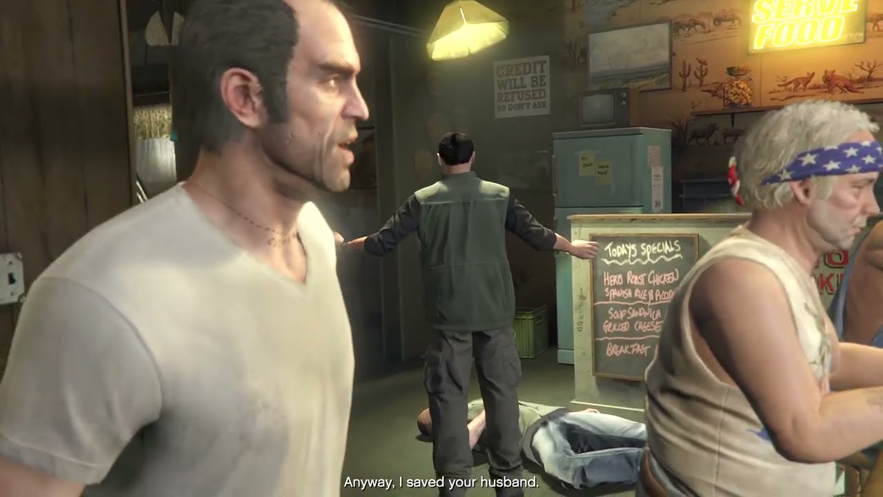 Grand Theft Auto V next gen story