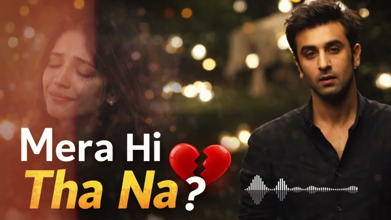 Mera Hi Tha Na? 💔 | Painful Heartbreak Song | Sad Hindi Song