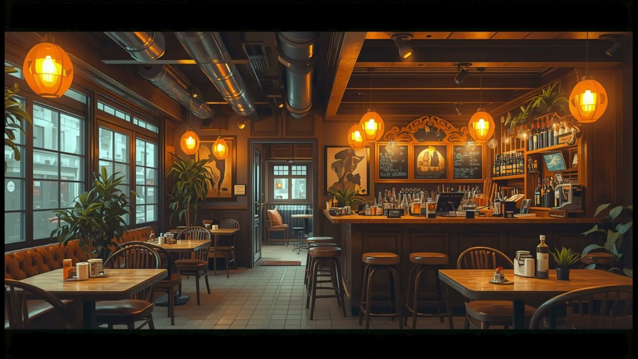 Cafe Music Jazz ☕ Smooth Background Jazz Instrumental for Relaxing