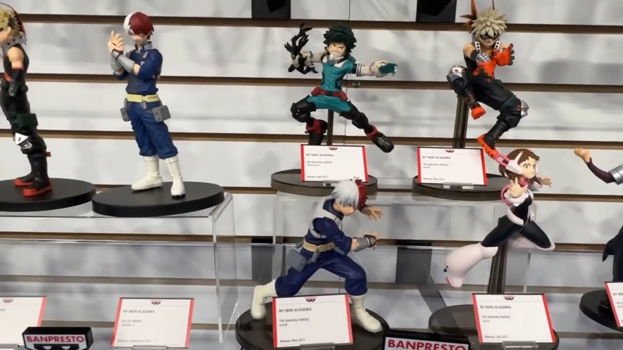 Get A First Look At The Banpresto Booth At Toyfare 2023 In New York!