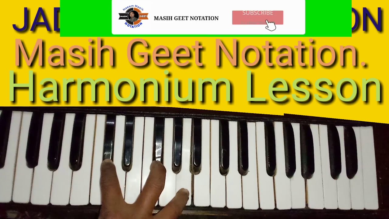 JAD TAKYA NASRI NOON BY HARMONIUM LESSON