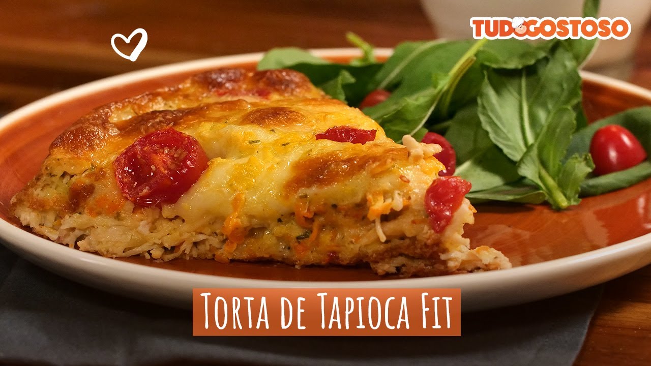 Torta de Tapioca Fit | Receitas TudoGostoso