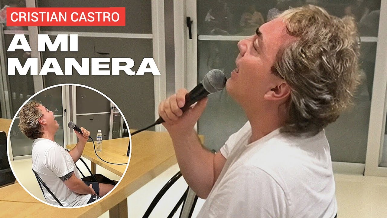 CRISTIAN CASTRO canta 