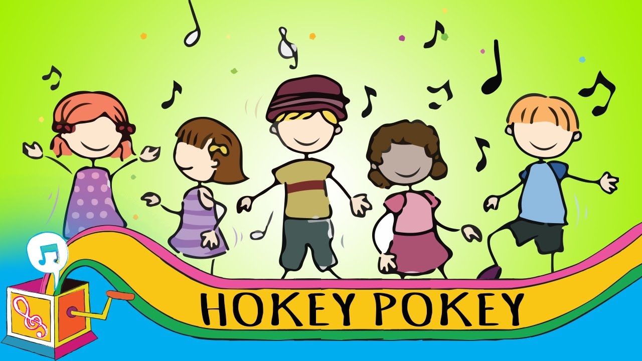 The Hokey Pokey | Fun and Action Songs | Karaoke With Vocals