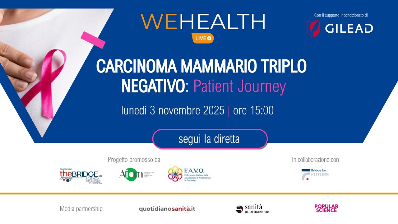 CARCINOMA MAMMARIO TRIPLO NEGATIVO: Patient Journey