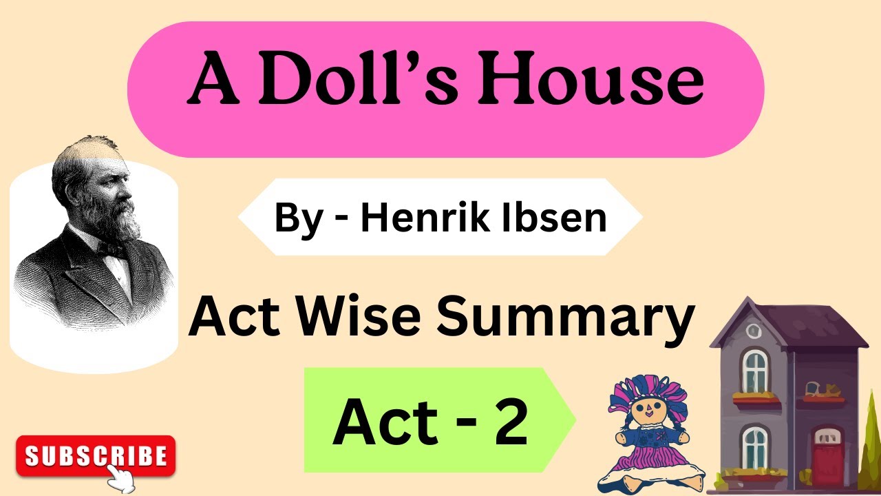 A Doll’s House by Henrik Ibsen | Three-Act Play Summary & Analysis | Study with Mridula | Act 2