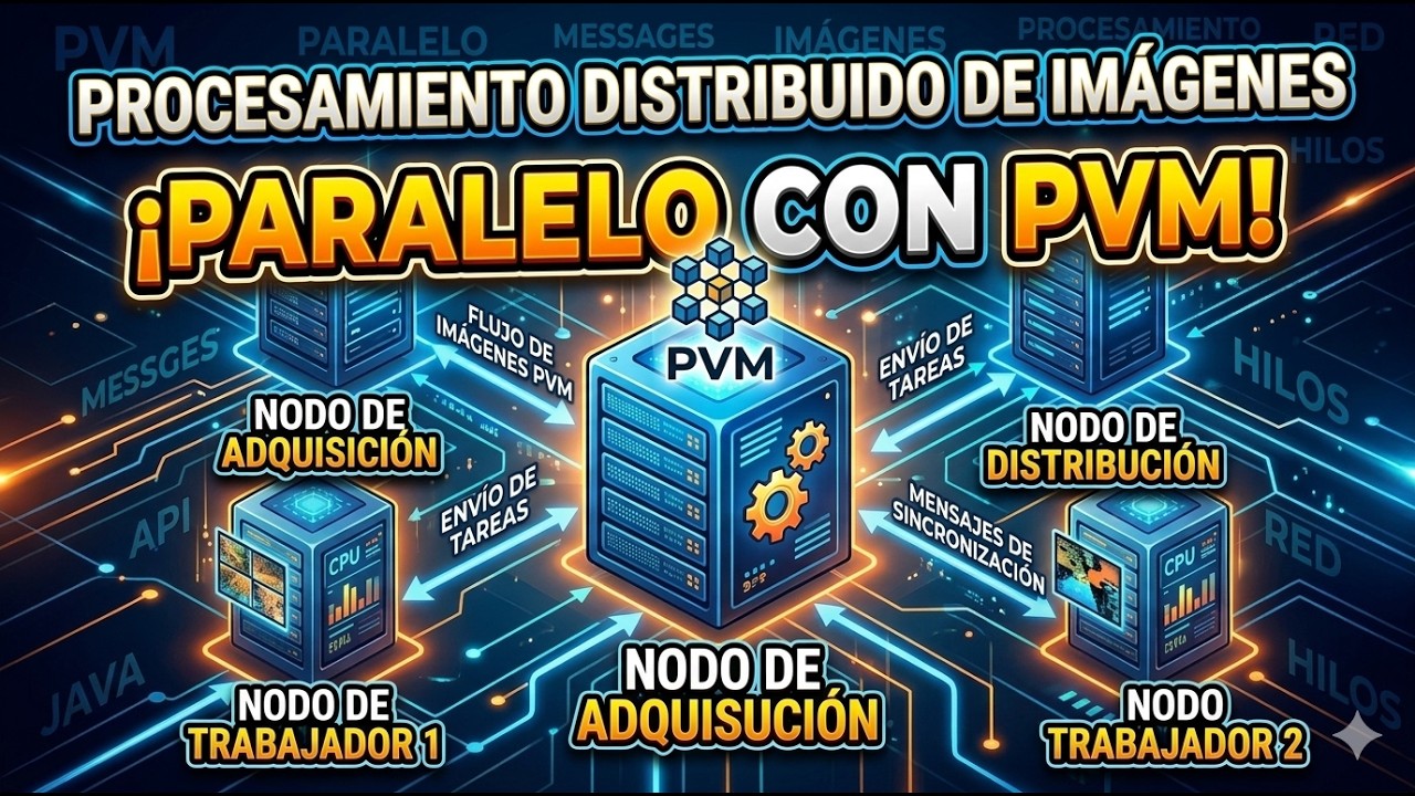 Sistema distribuido que procese imágenes de forma paralela usando PVM