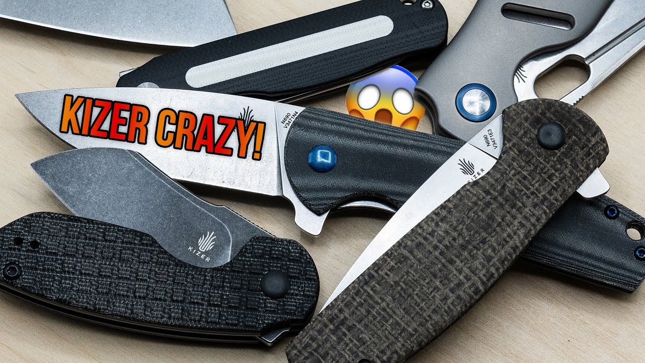 Unboxing New Kizer Knives + Upcoming Knife Giveaway