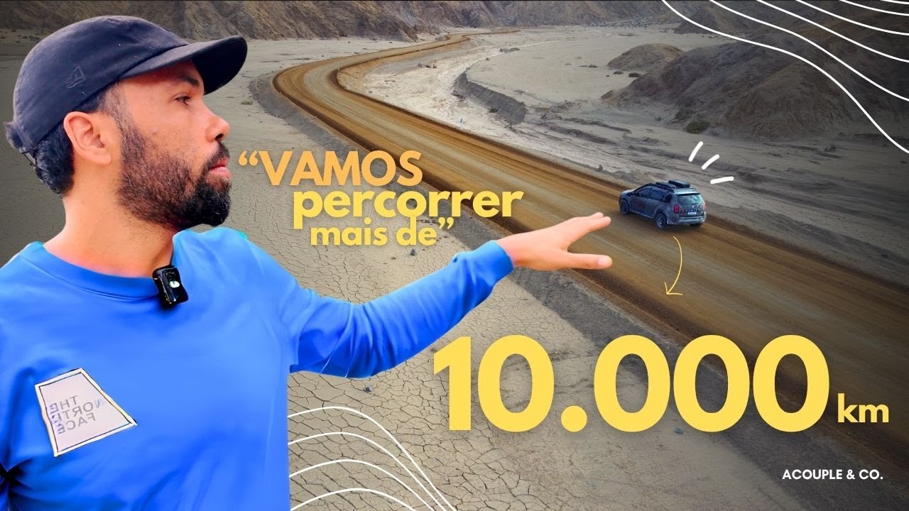 FOI DADA A LARGADA: ATRAVESSAR O CONTINENTE EM 21 DIAS. T4E01