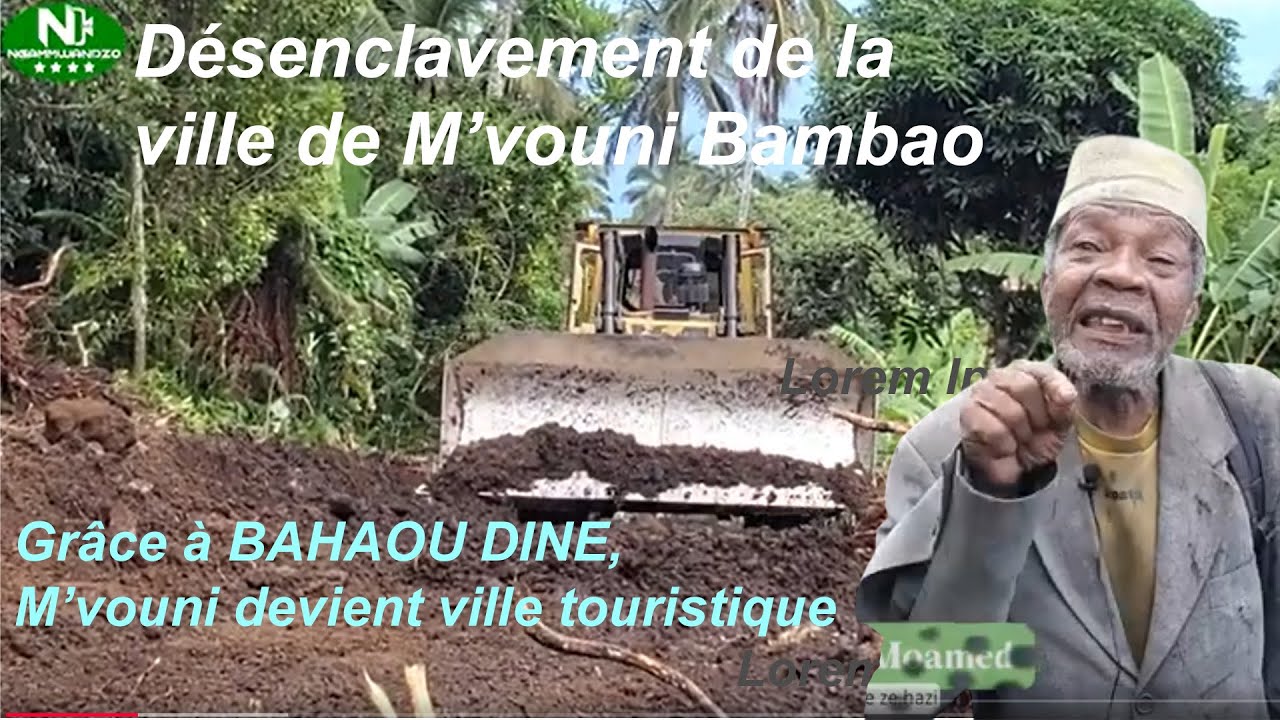 DESENCLAVEMENT ET ÉLARGISSEMENT DE LA VILLE DE MVOUNI BAMBAO