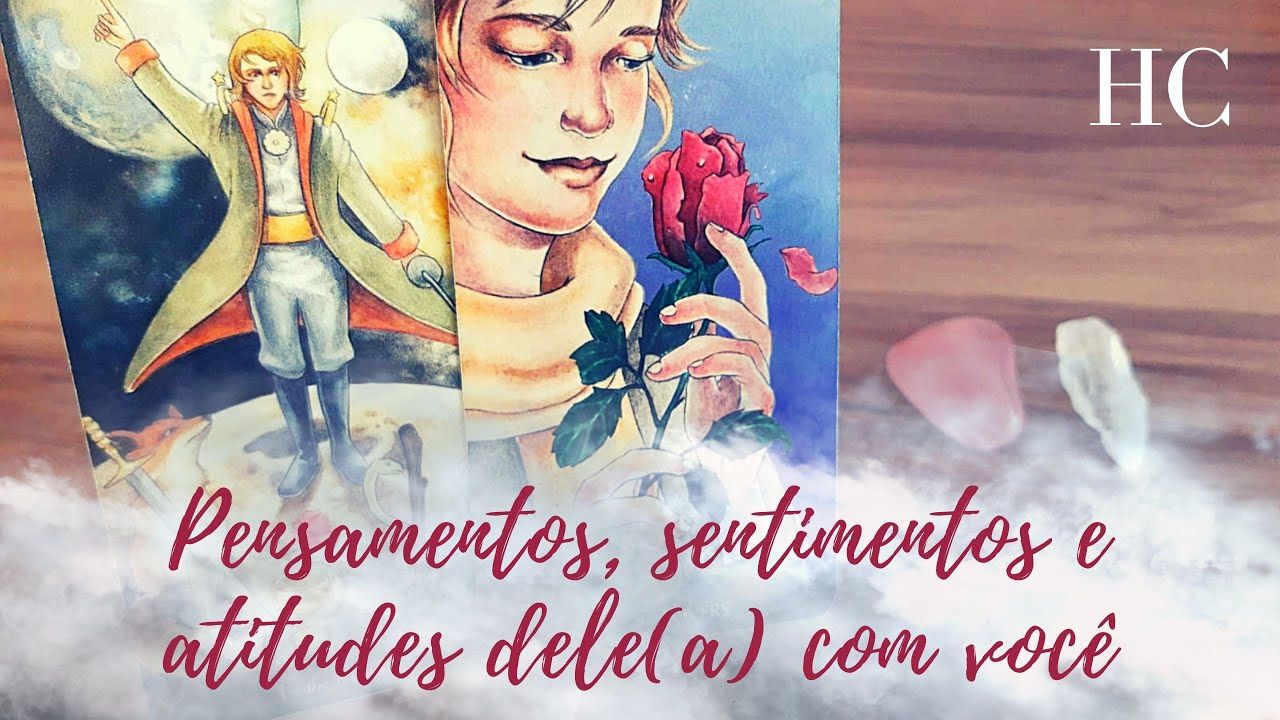 Quais os PENSAMENTOS, SENTIMENTOS e PRÓXIMAS ATITUDES dele(a) com você? - Henrique Cecatto Tarot