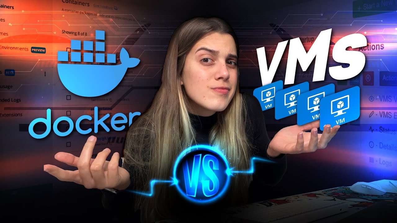 A REAL diferen&ccedil;a entre DOCKER e M&Aacute;QUINAS VIRTUAIS