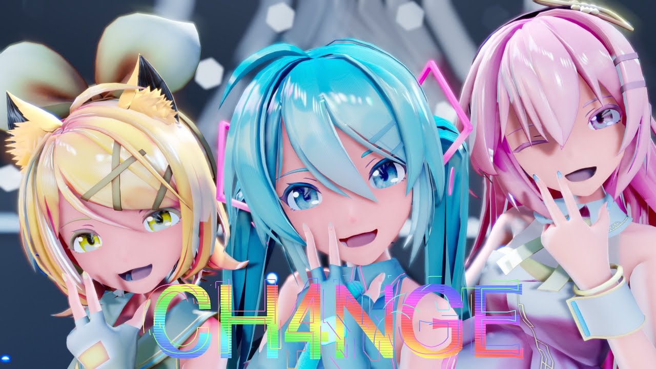 [MMD] CH4NGE [Sour式初音ミク、鏡音リン、巡音ルカ]