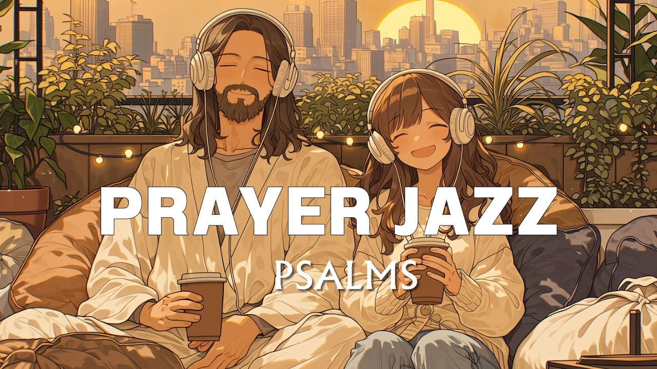 Christian Cafe Jazz for Work & Study | ☕ Morning Coffee with Jesus | KJV Psalms with Vocals