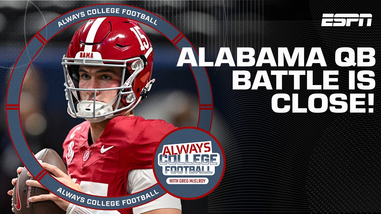 Alabama QB competition is 
