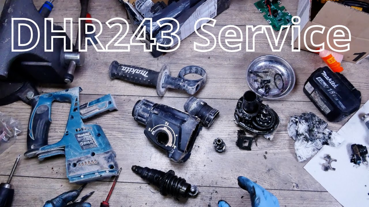 Makita DHR243 Maintenance service repair